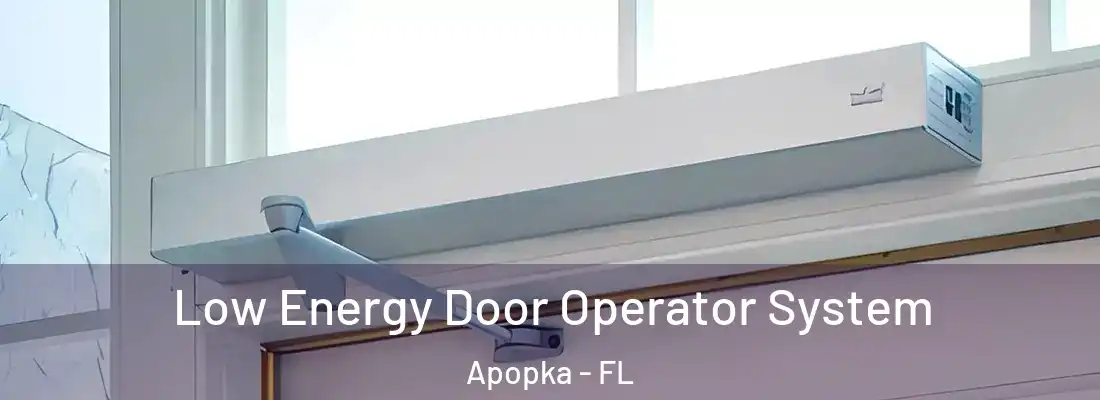 Low Energy Door Operator System Apopka - FL